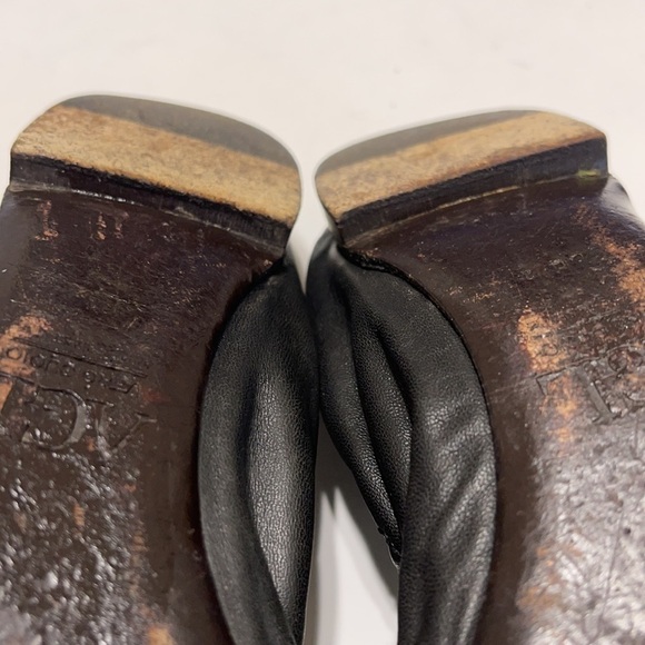 AGL Attilio Giusti Leombruni Black Ballet Flat - Picture 12 of 15